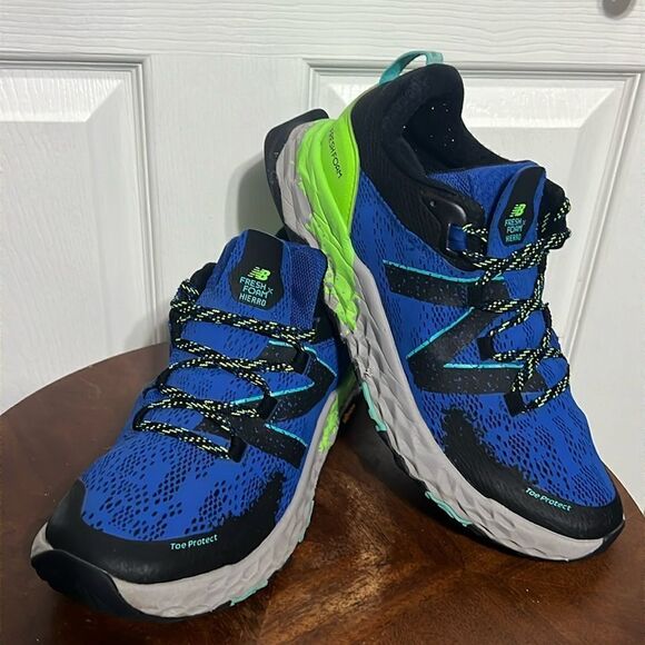 🔥🔥 New Balance Fresh Foam Hierro v5 Trail Running Shoe Men Sz 10D - EXCELLENT - Picture 1 of 12